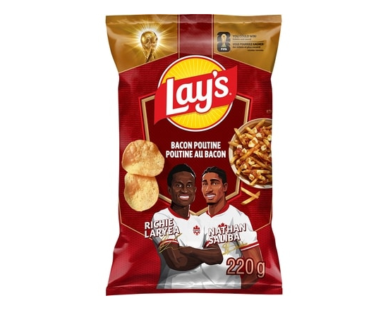 Bacon Poutine Potato Chips - 220.0 G