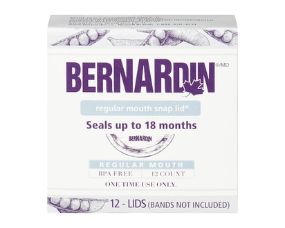 Bernardin Regular Mouth Snap Lid - 12.0 EA