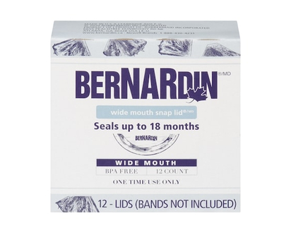 Bernardin Wide Mouth Snap Lid - 12.0 EA