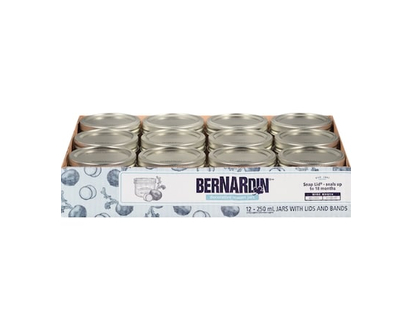 Bernardin Preserve & Serve Mason Jars - 250.0 ML