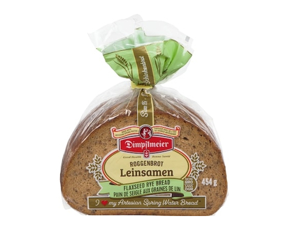 Dimpflmeier Leinsamen Flaxseed & Rye Bread - 454.0 G