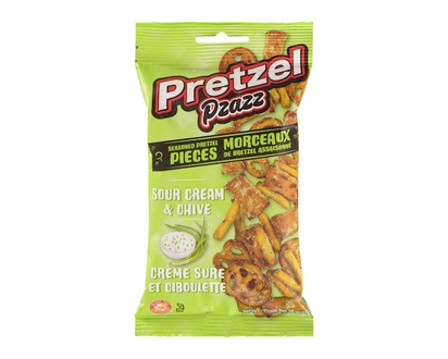 Exclusive Brands Seasoned Pretzel Pieces Sour Cream & Chive - 56.0 G