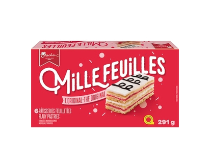 Vachon Pâtisseries feuilletées Mille Feuilles L’original - 291.0 G