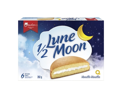 Vachon Â½ Lune Moon® Vanilla Flavour Cakes - 282.0 G