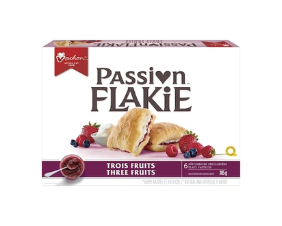 Vachon Passion Flakie® Three Fruits Flaky Pastries - 305.0 G