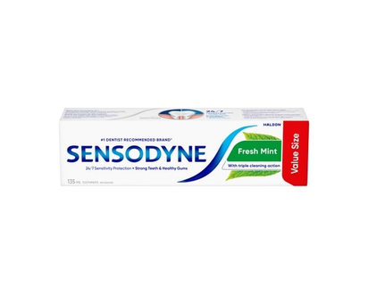 Sensodyne Toothpaste, Fresh Mint - 135.0 ML