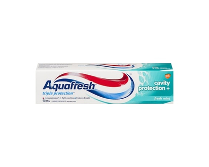 Aquafresh Toothpaste, Fresh Mint - 90.0 ML