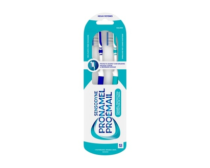Sensodyne Protection De L'Émail Brosse À Dents (Moyennes) - 2.0 EA
