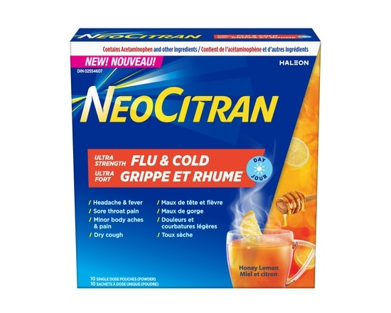 Ultra Strength Flu & Cold (Powder), 10ct - 10.0 EA