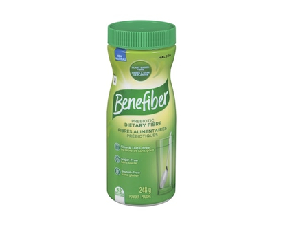 Benefiber Poudre de fibres alimentaires prébiotiques quotidienne , sans saveur et sans sucre – 62 portions - 62.0 EA