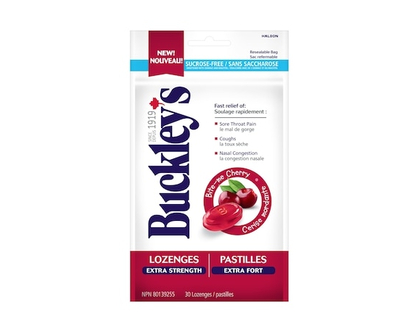 Buckley's Lozenges Bite-Me Cherry Extra Strength - 30.0 EA