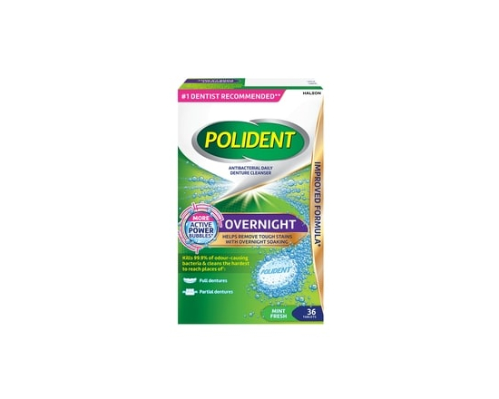 Overnight Denture Cleanser - 36.0 EA