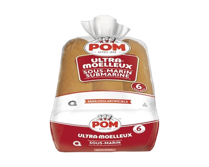 POM Pains à sous-marin Ultra-moelleux - 6.0 PK