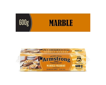 Armstrong Marble Cheddar Cheese - 600.0 G