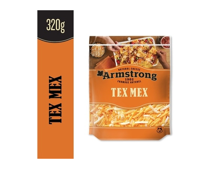 Armstrong Tex Mex Shredded Cheese - 320.0 G