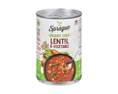 Organic Soup Lentil & Vegetable - 398.0 ML
