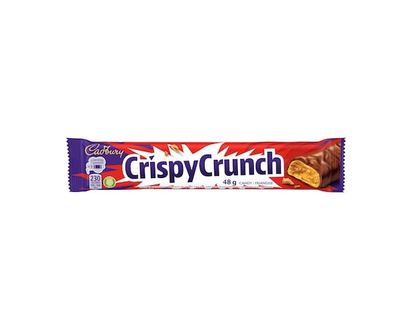 Cadbury Crispy Crunch Singles Chocolate Bar, 100% sustainably sourced cocoa - 48.0 G