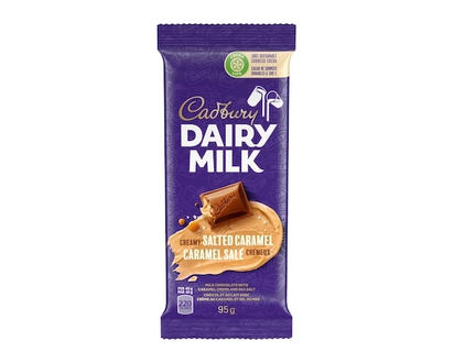 Cadbury Dairy Milk Salted Caramel Chocolate Bar - 95.0 G