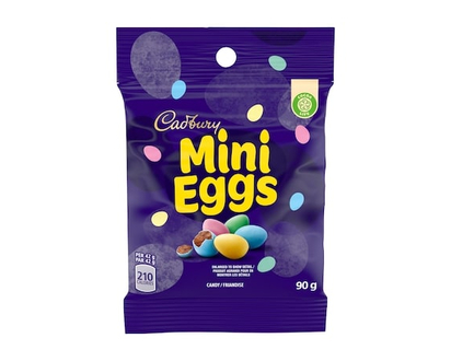 Cadbury Assorti Mini Œufs Au Chocolat - 90 G