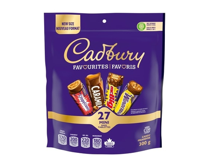 Cadbury FAVOURITES 27CT JUNIORS, 100% sustainably sourced cocoa - 300.0 G