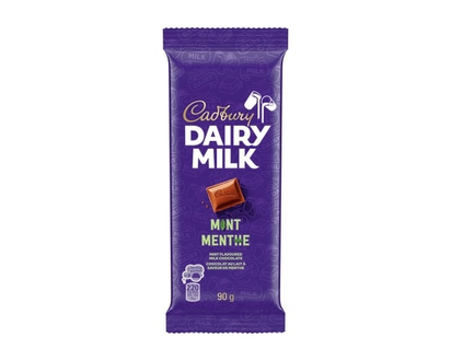 DAIRY MILK Mint Milk Chocolate Bar - 90.0 G