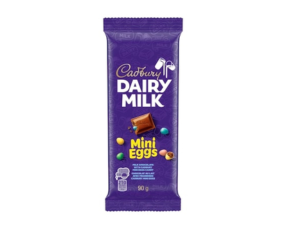 Cadbury DAIRY MILK Chocolate Bar with Mini Eggs - 90.0 G