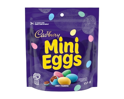Cadbury Mini Eggs, friandise chocolatée CADBURY Mini Eggs - 151.0 G