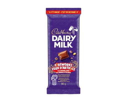 Cadbury DAIRY MILK Fireworks with Popping Candy - 90.0 G