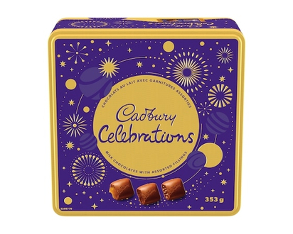 Cadbury Celebrations Gifting Tin, Chocolate, Chocolate Candy, Chocolate Gift Box - 353.0 G