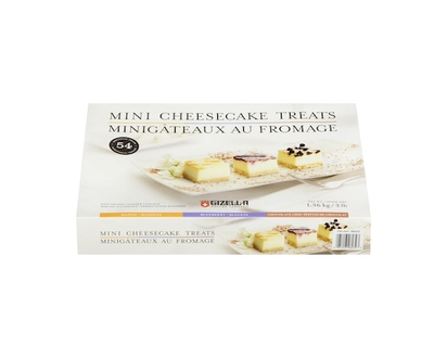 Mango, Blueberry, Chocolate Chip Mini Cheesecake Treats - 1.36 KG