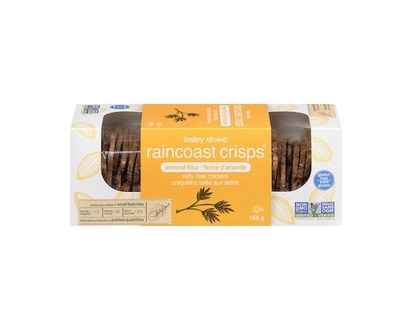 Lesley Stowe's Raincoast Crisps Salty Date Crackers - 150.0 G