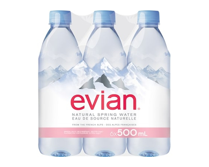Evian Natural Spring Water - 500.0 ML