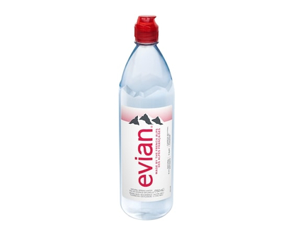 Evian Spring Water, Bottle - 750 ML