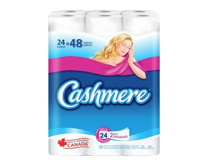 Cashmere Papier hygiénique doux et épais, 24 roul. doubles = 48 roul. simples - 1.0 EA