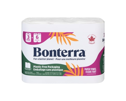 Bonterra 2 Ply Paper Towel - 3.0 EA
