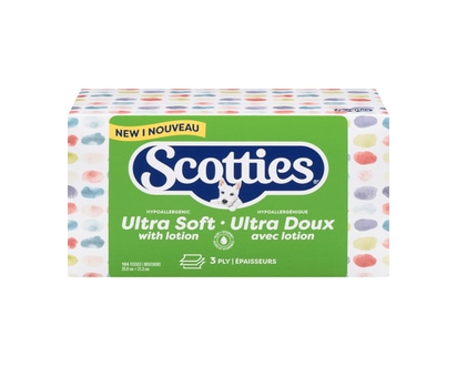 Scotties Ultra Soft Tissues 3 Ply With Lotion - 1.0 EA