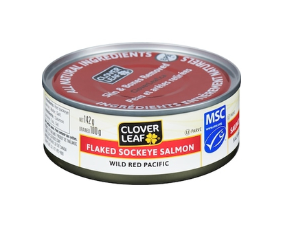 Saumon sockeye du Pacifique Clover Leaf - 142 G