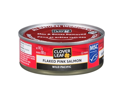 Saumon rose sauvage du Pacifique Clover Leaf - 142 G