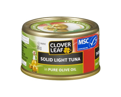 Clover Leaf Solid Light Tuna, In Olive Oil - 85.0 G