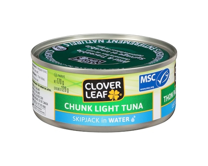 Clover Leaf Chunk Light Tuna, Skip Jack In Water - 170.0 G