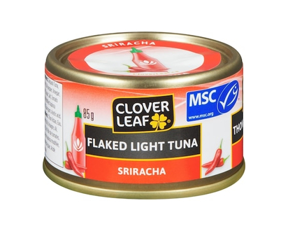 Clover Leaf Flaked Light Tuna, Sriracha - 85.0 G