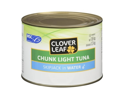 Chunk Light Tuna, In Water - 1.8 KG