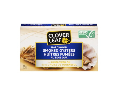 Clover Leaf Oysters, Smoked - 85.0 G