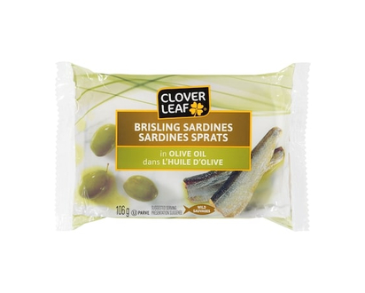 Clover Leaf Brisling Sardines, Olive Oil - 106.0 G