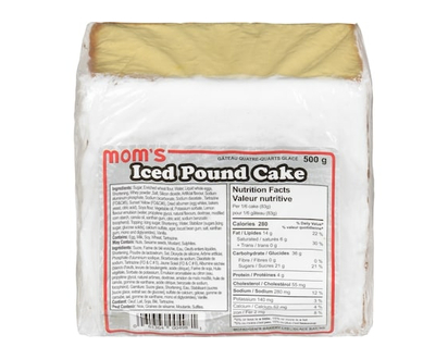 Moms Iced Pound Cake - 500.0 G