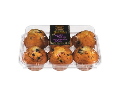 Farmer's Market Berry Medley Muffins - 570.0 G