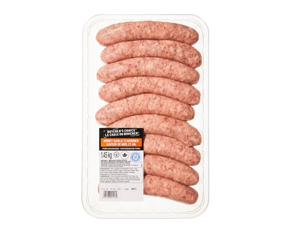 Butcher's Choice Honey Garlic Flavoured Pork Sausages - 1.45 KG