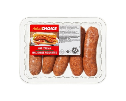 Hot Italian Pork Sausages - 500.0 G