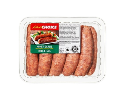 Honey Garlic Pork Sausages - 1.0 KG
