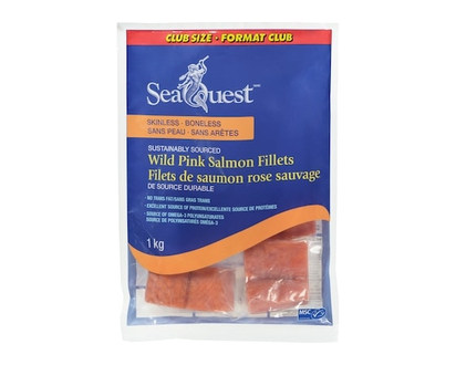 Seaquest Pink Salmon Fillets - 1.0 KG